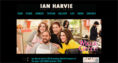 Desktop Screenshot of ianharvie.com